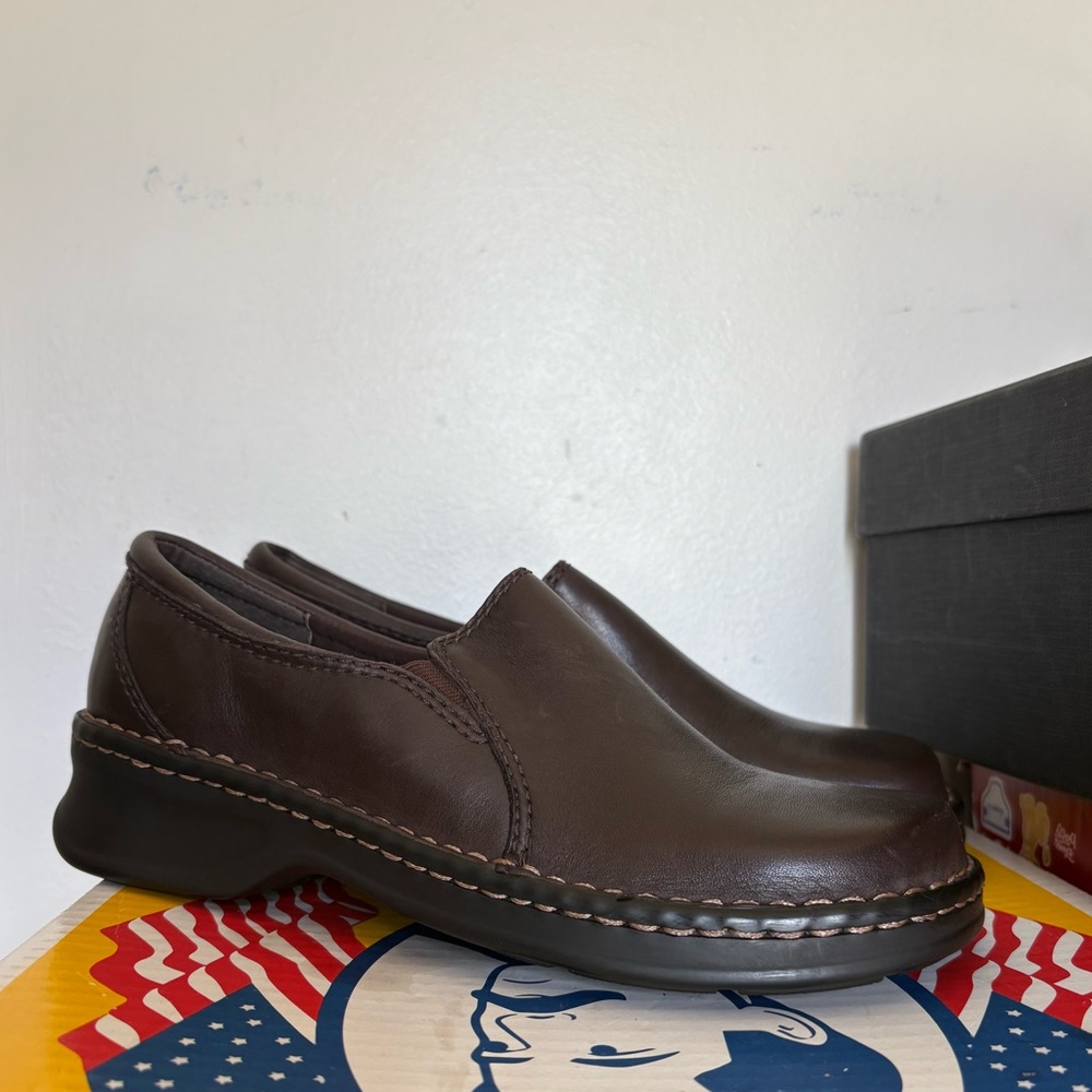 Bass Leather Slip-On Men's Shoes size 7.5M